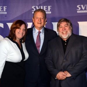 Janet Wozniak, Al Gore, Woz